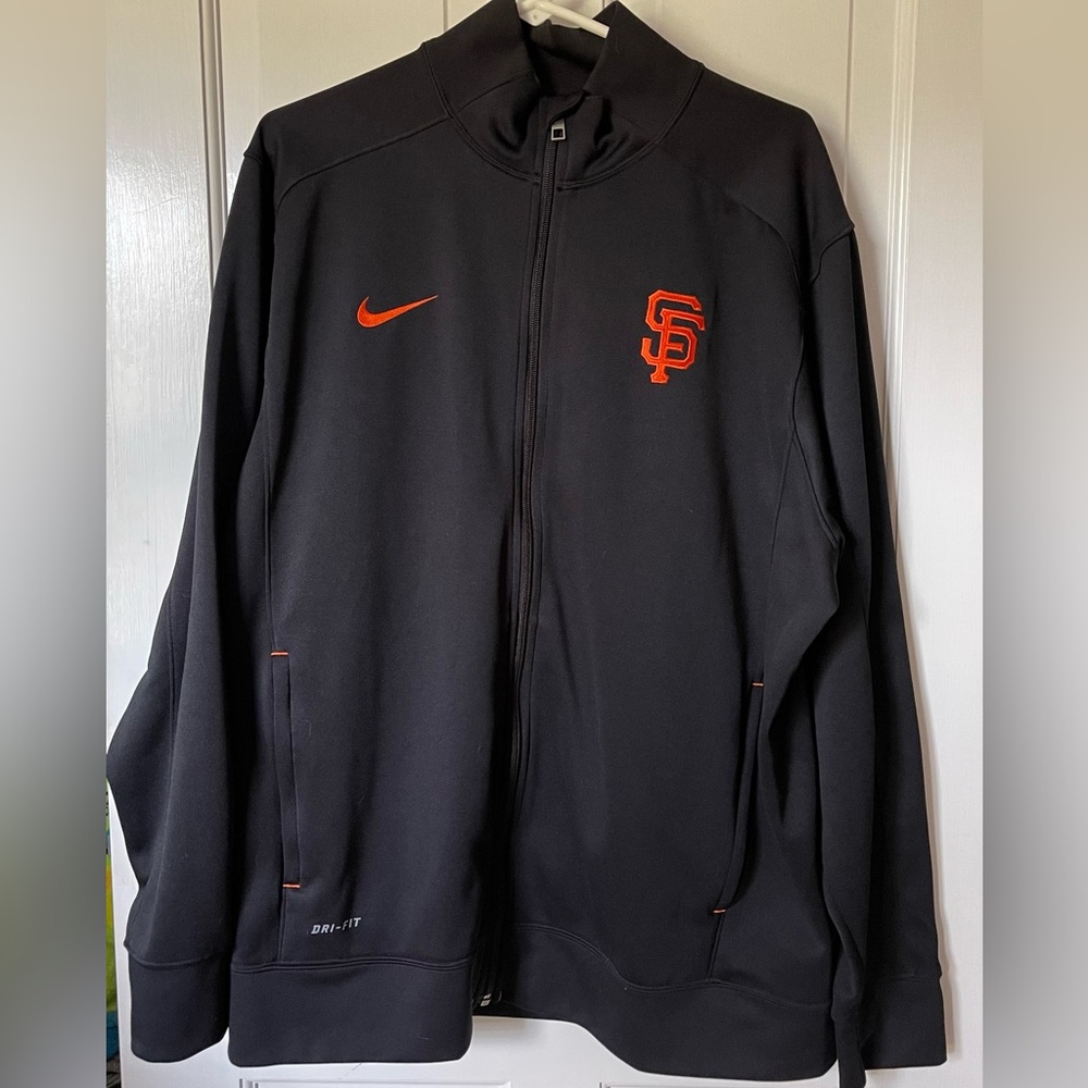 Nike Dri Fit San Francisco Giants Men’s MLB Zip Up Size XL